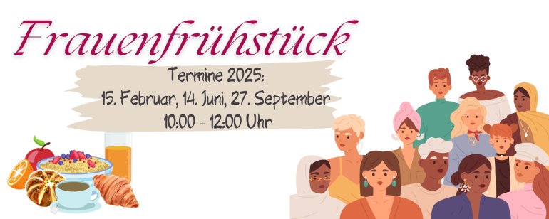 Logos Angebote - Frauenfrühstück 2025 Logos Angebote - Frauenfrühstück 2025
