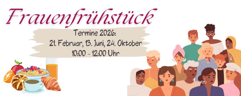 Logos Angebote - Frauenfrühstück 2025 Logos Angebote - Frauenfrühstück 2025