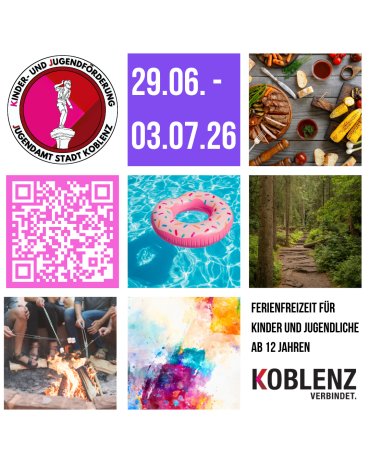 FERIENFREIZEIT 2026 - Plakat